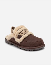 Ozwear Connection Uggs - Ugg Violet Shearling Slipper (Elastic Logo) (Detachable Feature)
