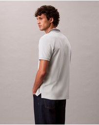 Calvin Klein Jeans - Casual Pique Classic Tipped Polo Shirt