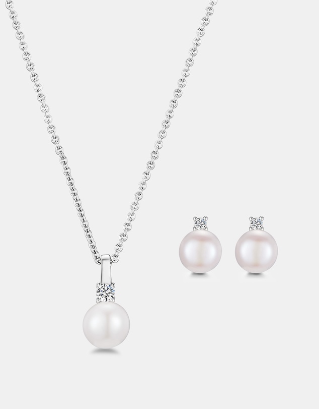 Mestige - Katalina Set - Silver Plated
