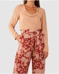 Amelius - Remi Cowl Neck Top