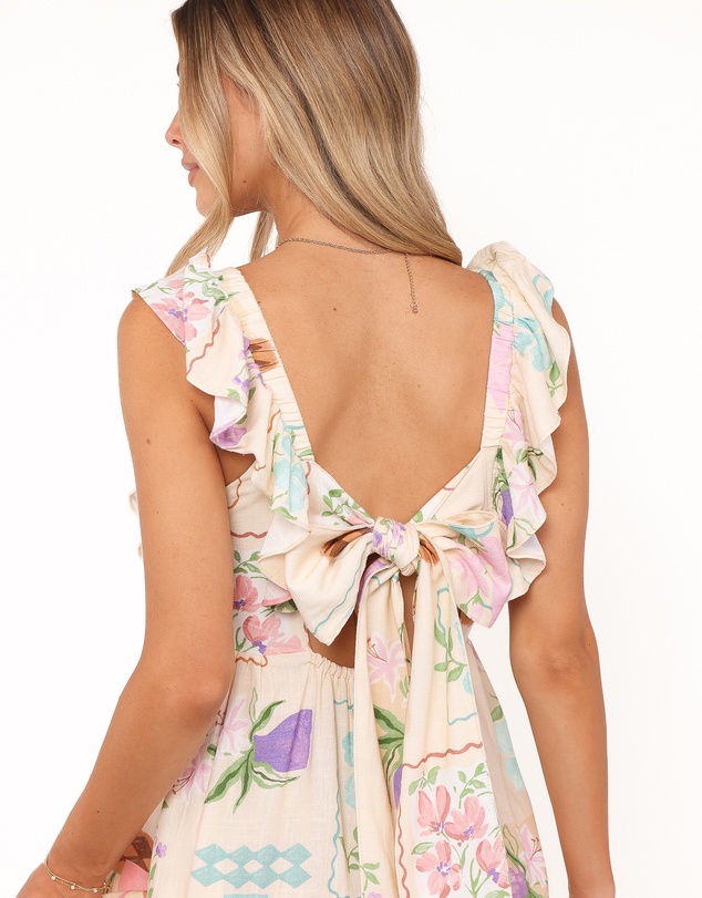 Petal & Pup - Brandi Maxi Dress - Lilac Floral