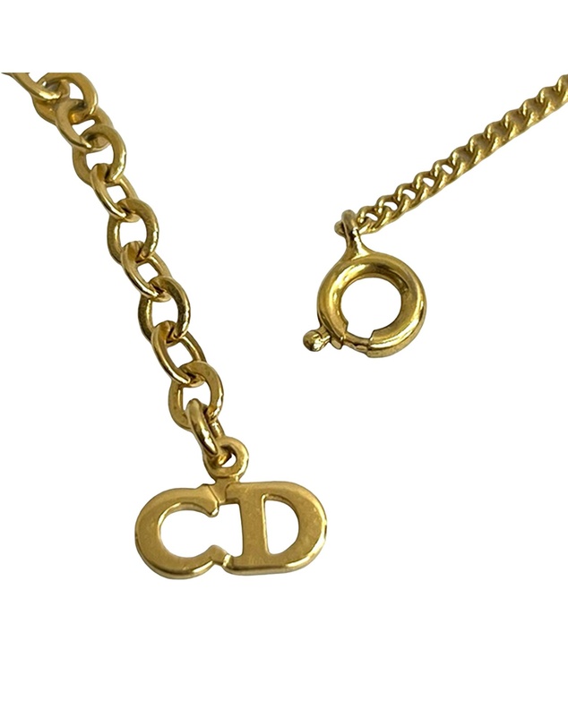 Pre-Loved by Azura Reborn - Pre-Loved Gold Plated CD Logo Pendant Necklace