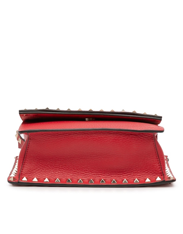 Pre-Loved by Azura Reborn - Pre-Loved Small Grained Calfskin Rockstud Crossbody