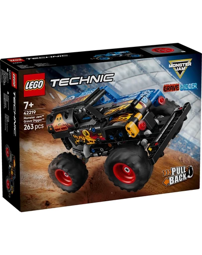 LEGO - 42219 Monster Jam Grave Digger Fire and Ice