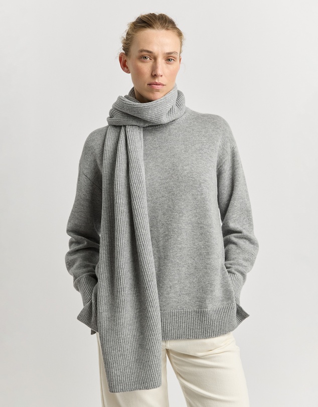 Toorallie - Fine Rib Scarf