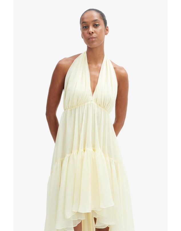 Bardot - Leona High Low Ruffle Dress