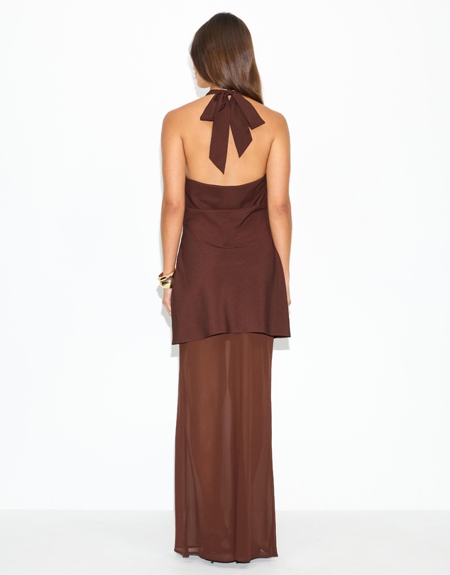 Dazie - Greer Double Layer Maxi Dress