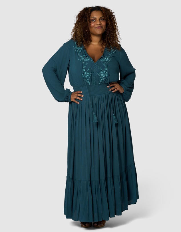 The Poetic Gypsy - Bonfire Nights Maxi Dress