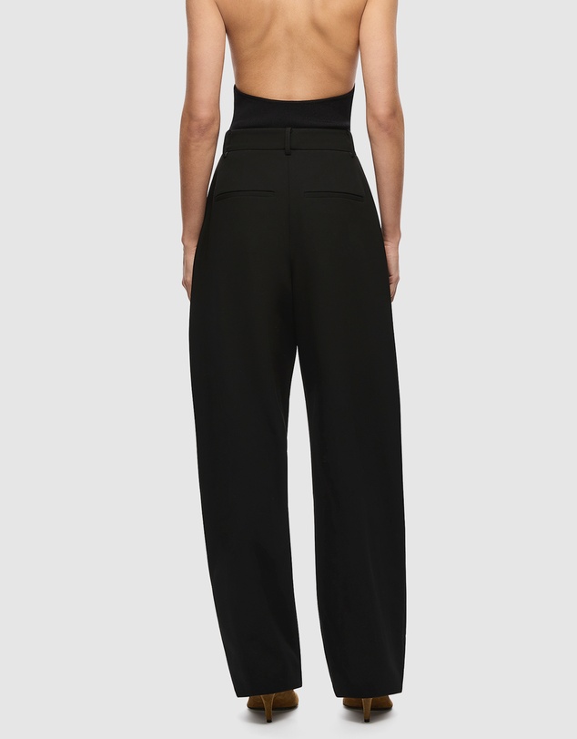MISHA - Mezzaluna Pleated Barrell Leg Trousers