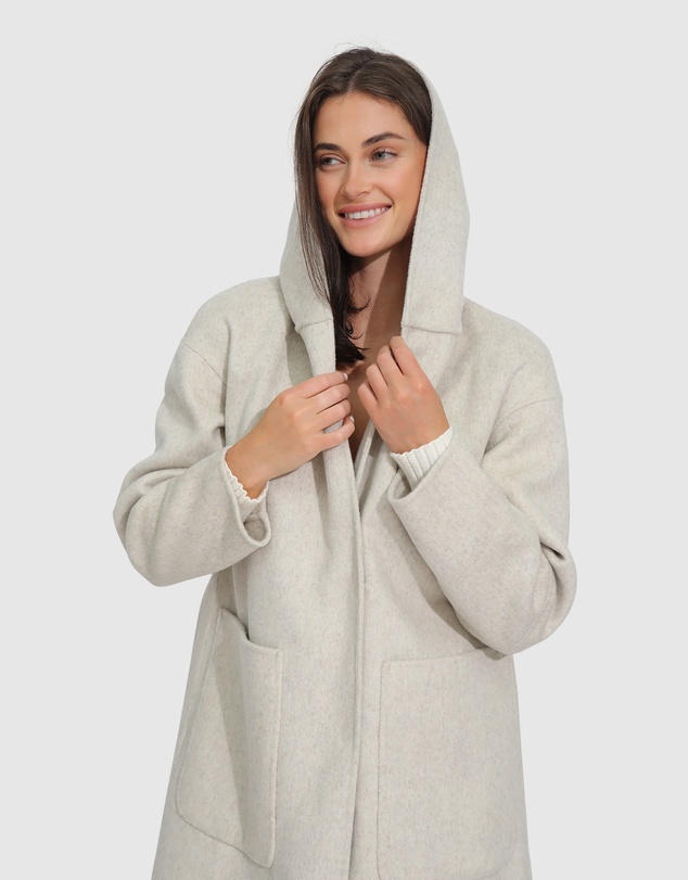Belle & Bloom - Walk This Way Wool Blend Oversized Coat