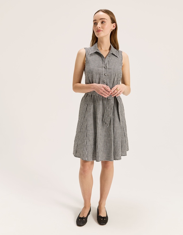 Review - Courtside Check Mini Dress