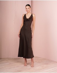 Azzurielle - Kaydy Cross Back Maxi Dress