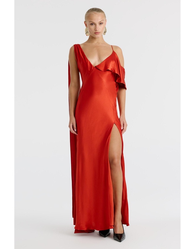 Bardot - Agnes Satin Maxi Dress