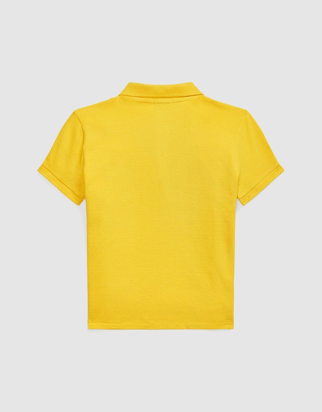 Polo Ralph Lauren - Boxy Big Pony Stretch Mesh Polo Shirt - Teens