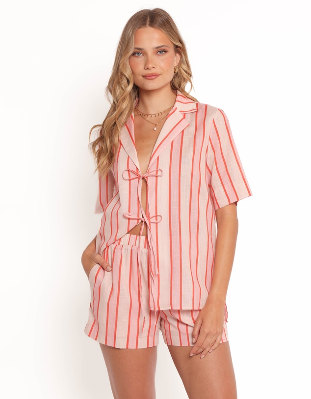 Petal & Pup - Aaliyah Shorts - Pink Stripe