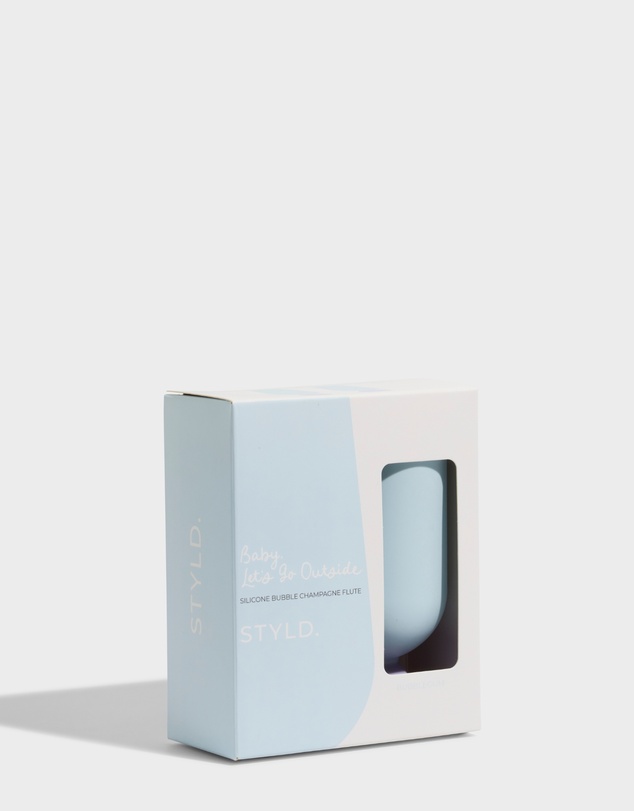 STYLD. - Bubble Champagne Flute Set (2 pcs)