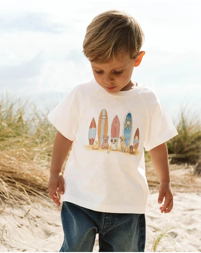 Bebe by Minihaha - Max Surfer Dogs Tee - Kids