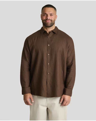 Johnny Bigg - Resort Relaxed Fit Linen Shirt