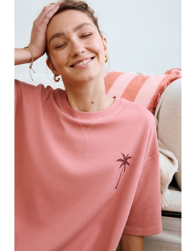 NEXT - 100% Cotton Oversized Night T-Shirt