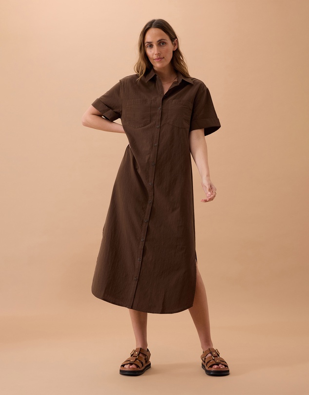 Ceres Life - Hanna Midi Shirt Dress