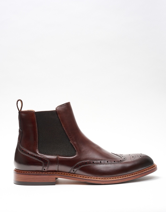 3 Wise Men - 3 Wise Men Townsend Leather Chelsea Boot