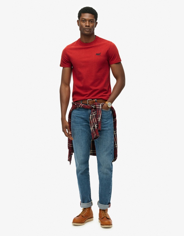 Superdry - Essential Logo Embroidered Slim Fit Tee