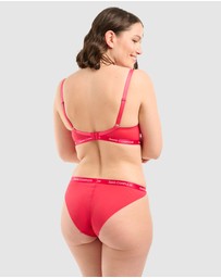 Sans Complexe - Arum Trend Sheer Lace Longline Balconette Bra