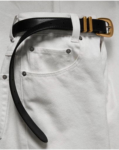 Nakedvice - The Harri Black Gold Belt