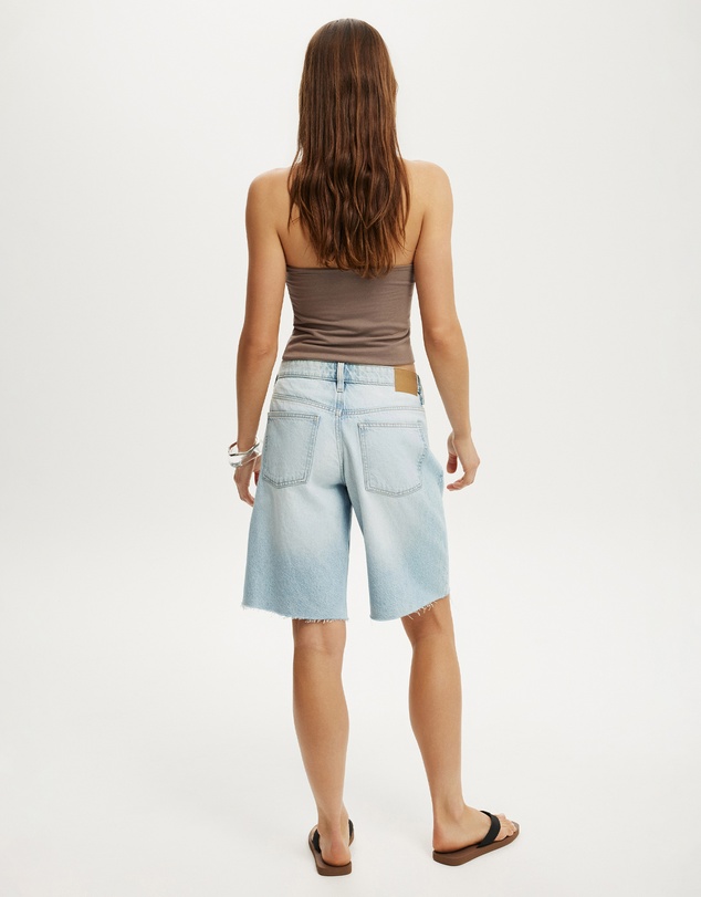Cotton On - Baggy Denim Shorts