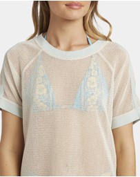 Billabong - Womens Clean Slate Mesh T-Shirt
