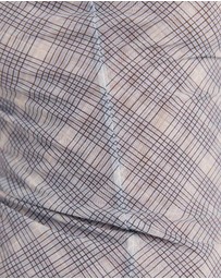 SABA - Astrid Check Mesh Long Sleeve Top