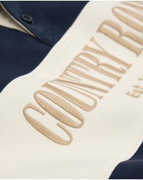 Country Road - Organically Grown Cotton Logo Rugby Top