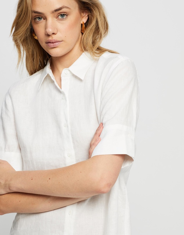 White By FTL - Hettie Shirt Dress