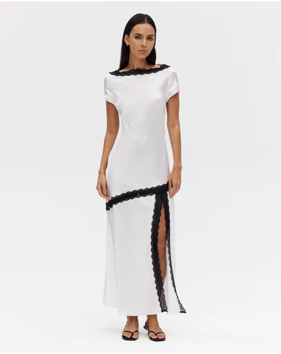 Third Form - Sevin Lace Trim Tee Dress