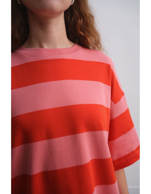 NEXT - Oversized Relaxed Fit 100% Cotton Boxy Heavyweight Crew Neck T-Shirt
