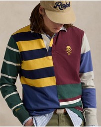 Polo Ralph Lauren - ICONIC EXCLUSIVE - Classic Fit Patchwork Jersey Rugby Shirt