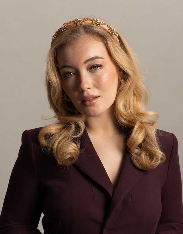 Morgan & Taylor - Soleil Headband in Gold
