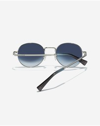 Hawkers Co - HAWKERS - Silver Blue MOMA Sunglasses for Men and Women UV400