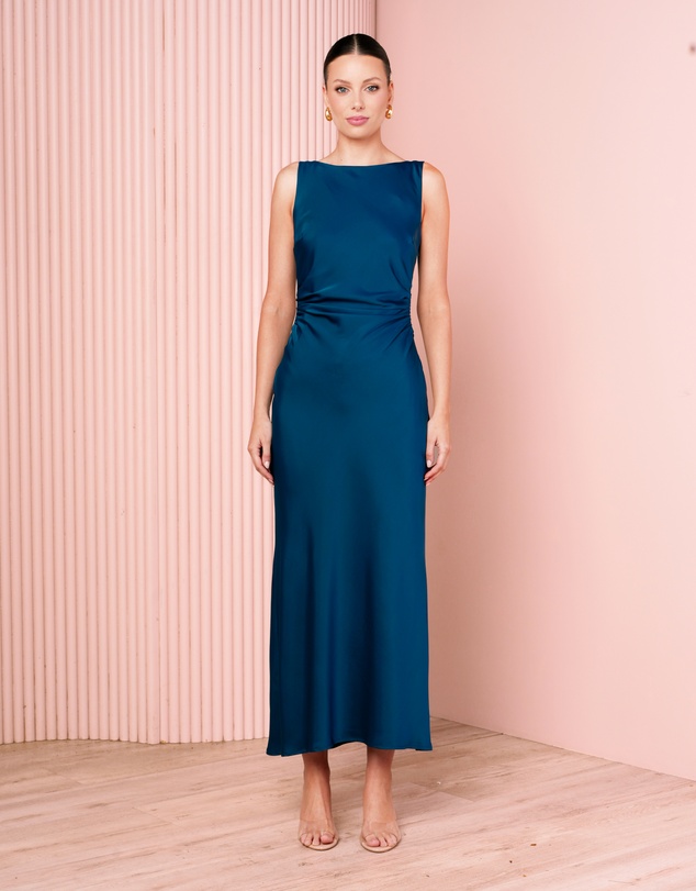 Azzurielle - Georgie Low Back Maxi Dress