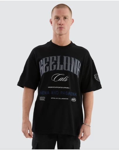 Nena & Pasadena - Geelong Game-On Loopback Tee