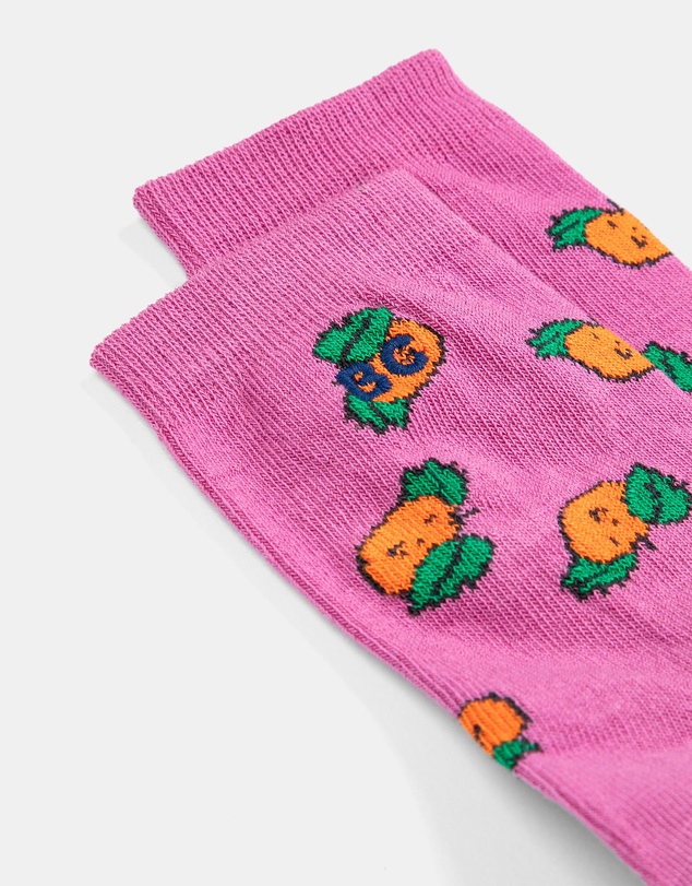 Bobo Choses - Curious Turnip All Over Short Socks - Kids-Teens