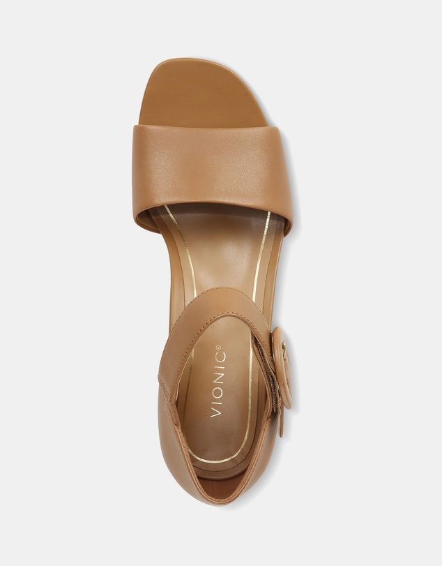 Vionic - Chardonnay Heeled Sandal - Camel
