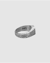 Haze & Glory - ICONIC EXCLUSIVE - Ring Signet Ring Firestarter in 925 Sterling Silver
