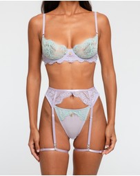 One Empire - Luciana Lingerie Set – Lilac & Mint