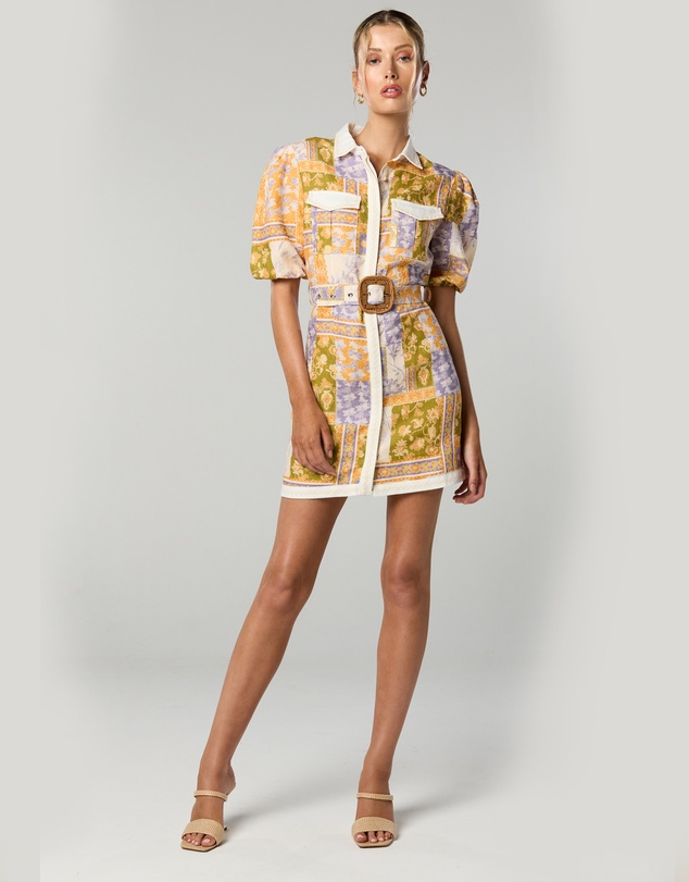 Winona - Billie Button Up Short Dress