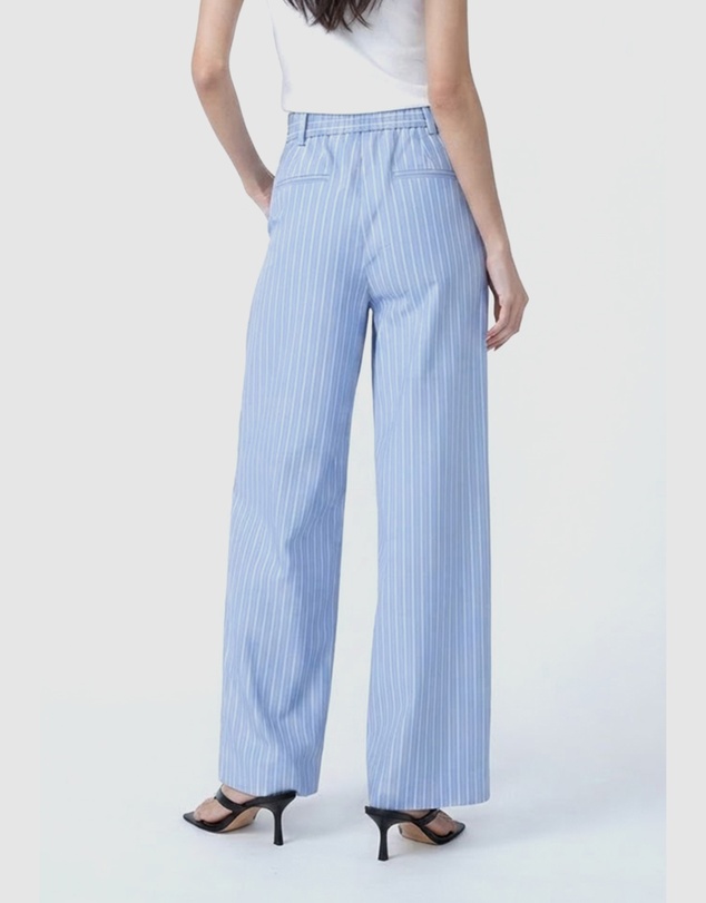 Karl Lagerfeld - Autograph Striped Poplin Pants