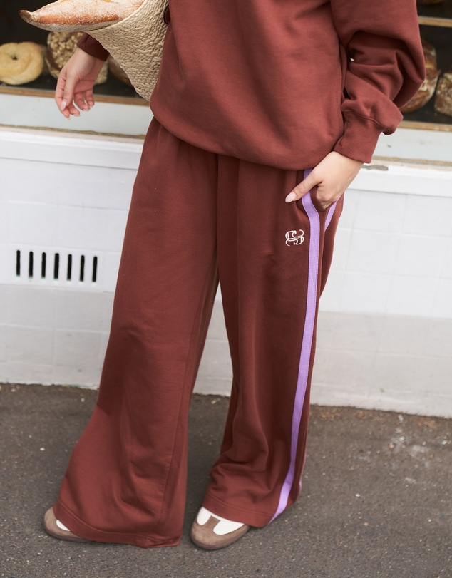 Ceres Life - Gigi Wide Leg Terry Trackpant