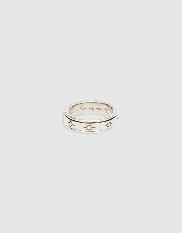 By Charlotte - Silver I Am Loved Ring
