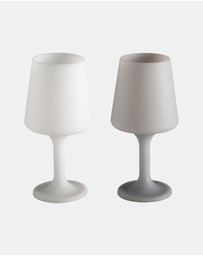 porter green - swepp | silicone unbreakable wine glasses