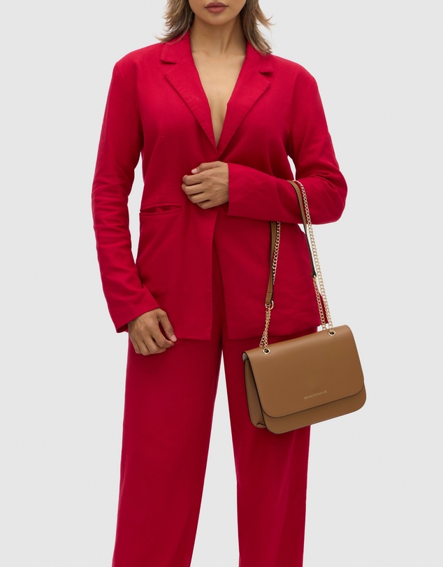 Florence - Linda Camel Crossbody Bag